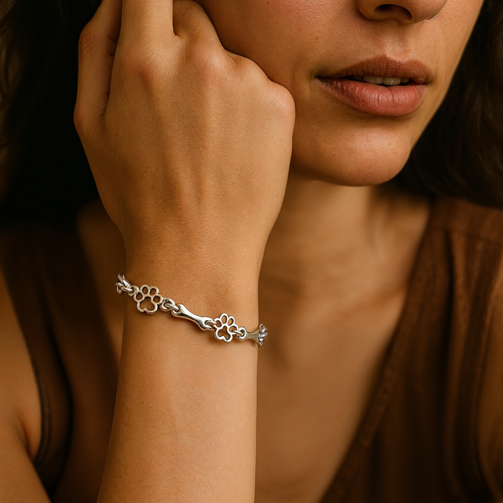 Pawfect - Charming Silver Bracelet