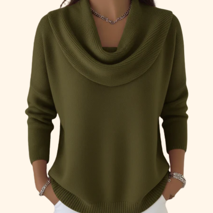 Ava™ - Sweater with Collar