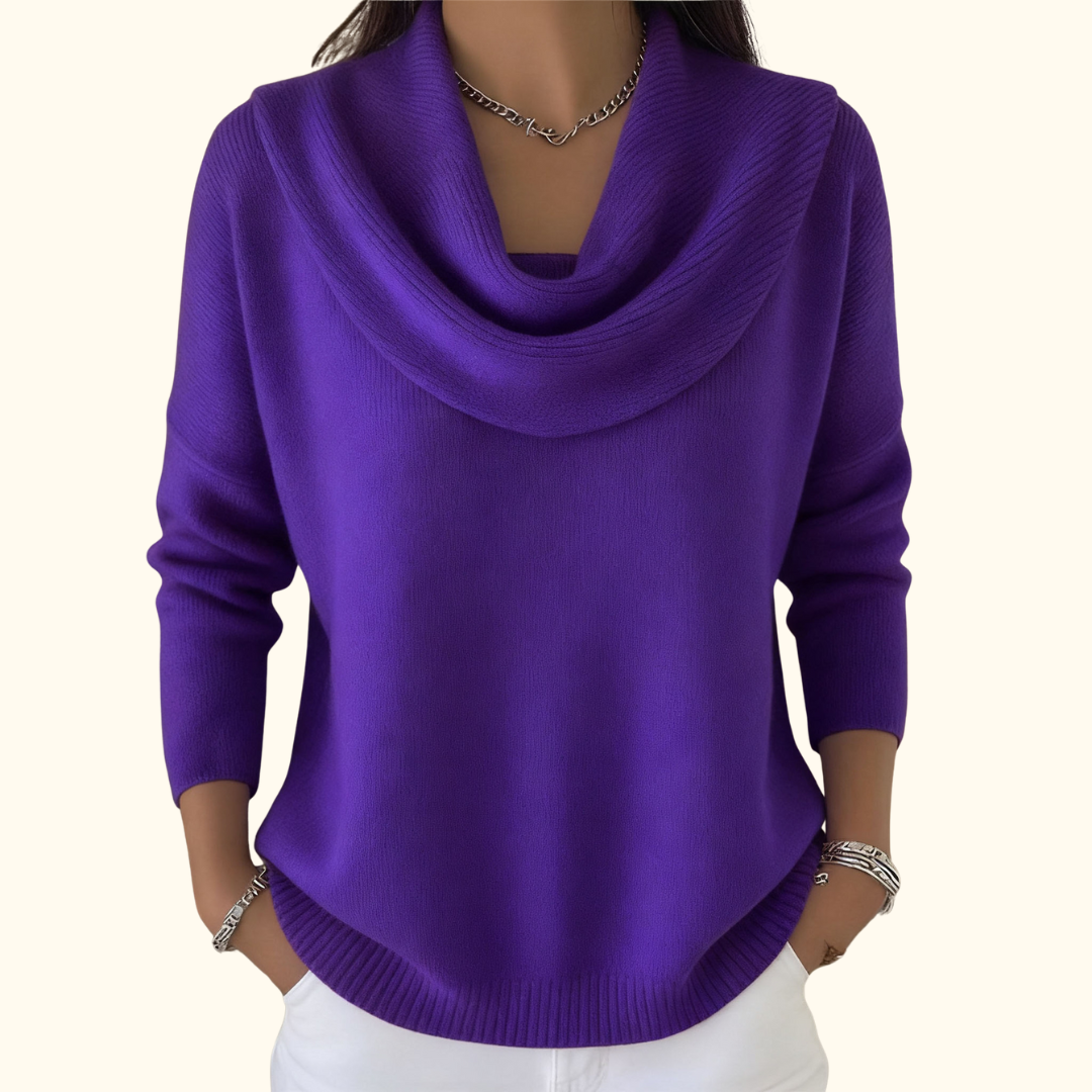 Ava™ - Sweater with Collar