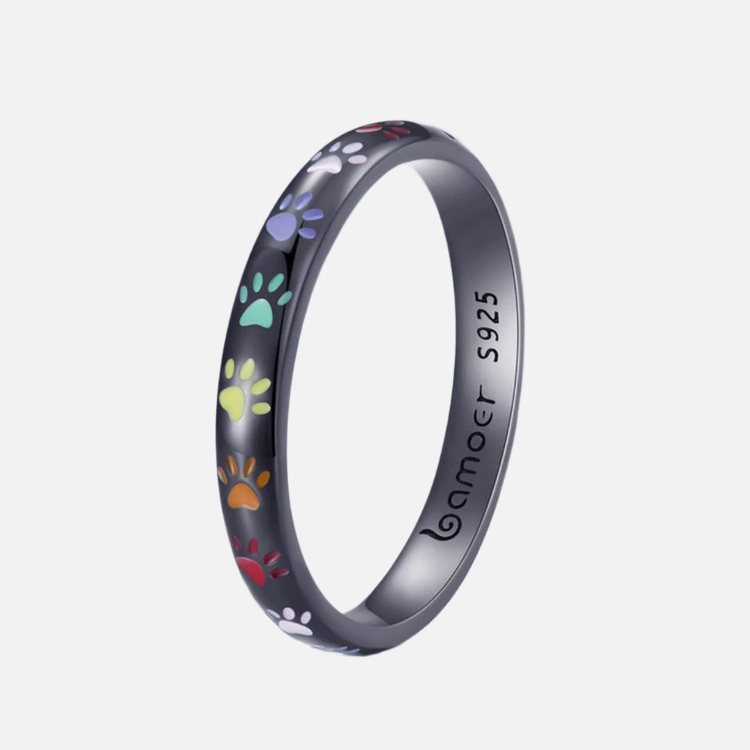 Paw Print - Heartfelt Sterling Silver Ring