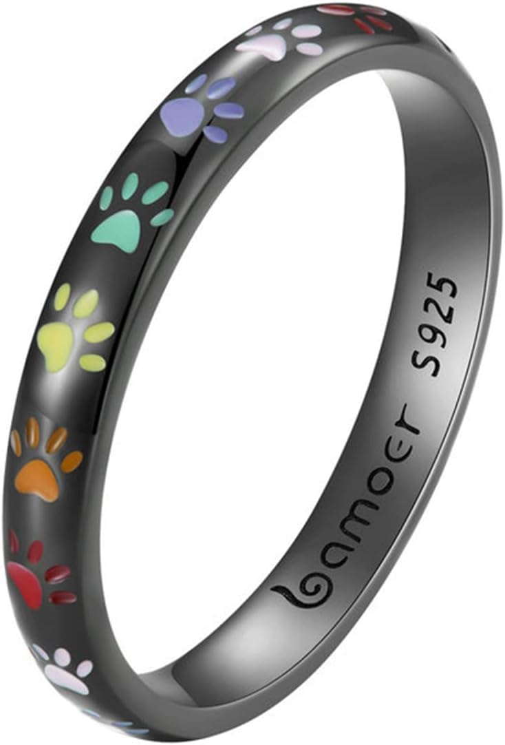 Paw Print - Heartfelt Sterling Silver Ring