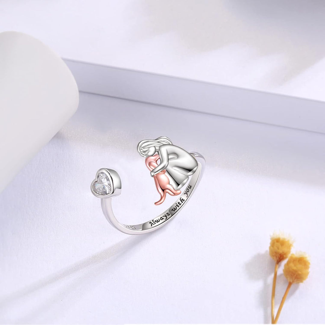 Heartfelt - Adjustable Dog Love Ring