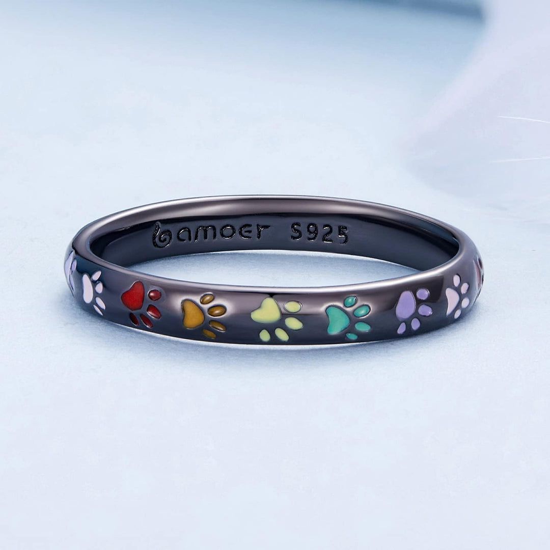 Paw Print - Heartfelt Sterling Silver Ring