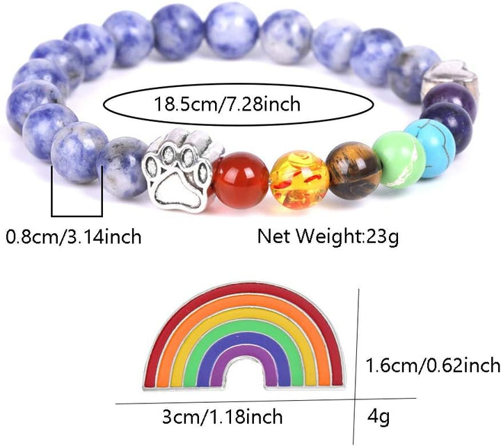 Rainbow - Healing Pet Tribute Bracelet