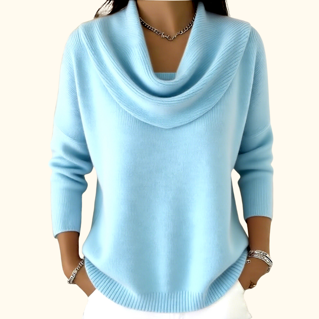 Ava™ - Sweater with Collar