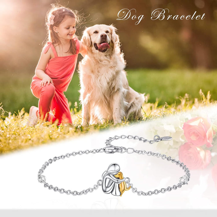Pawprint - Adjustable Dog Lover Bracelet