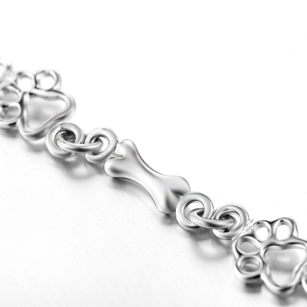 Pawfect - Charming Silver Bracelet