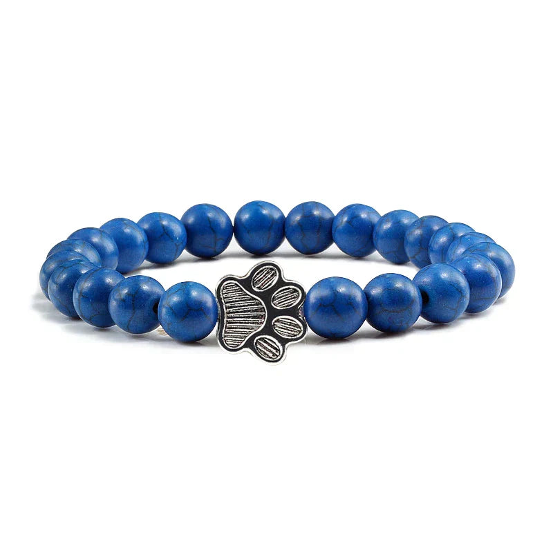 Paw Print - Handcrafted Crystal Bracelet