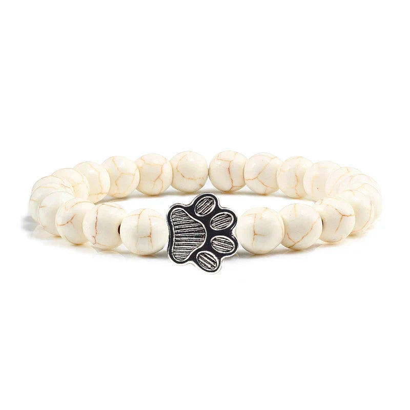 Paw Print - Handcrafted Crystal Bracelet
