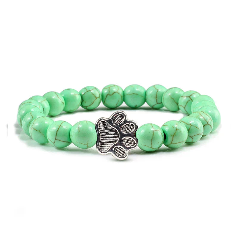 Paw Print - Handcrafted Crystal Bracelet