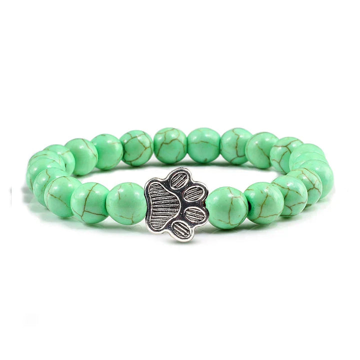 Paw Print - Handcrafted Crystal Bracelet