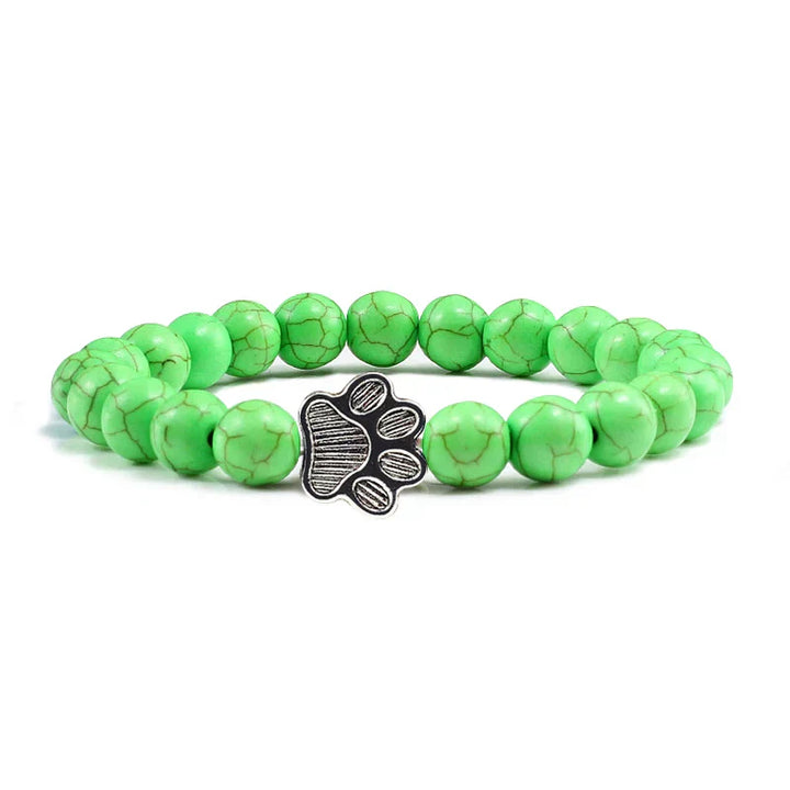 Paw Print - Handcrafted Crystal Bracelet