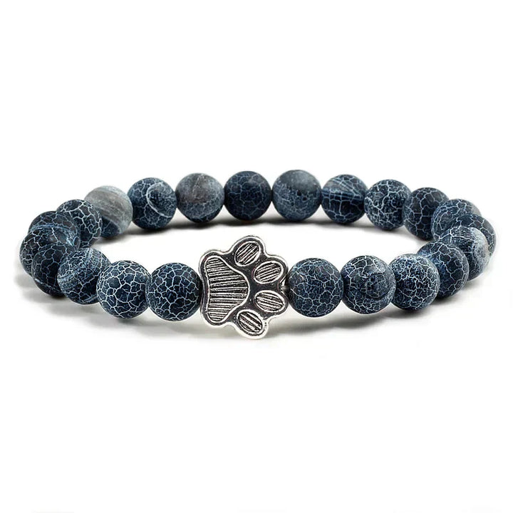 Paw Print - Handcrafted Crystal Bracelet