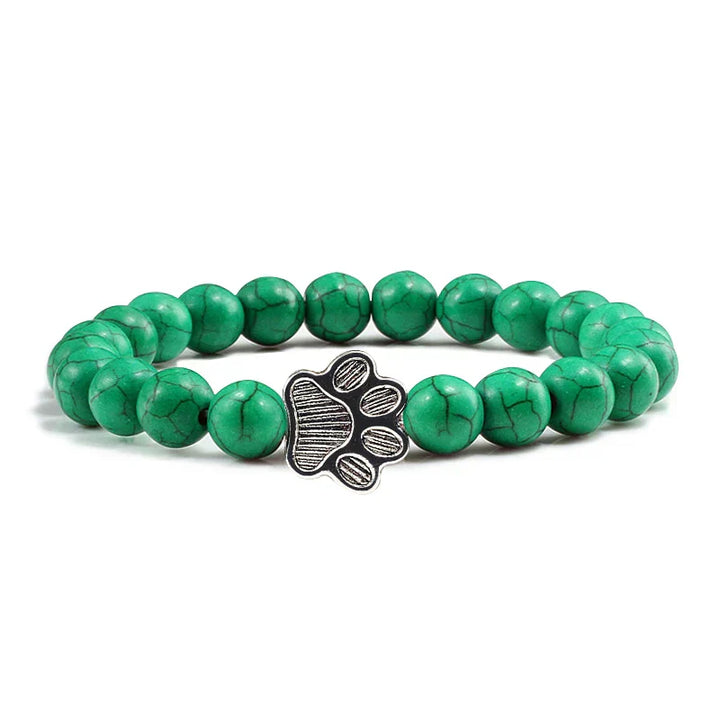 Paw Print - Handcrafted Crystal Bracelet