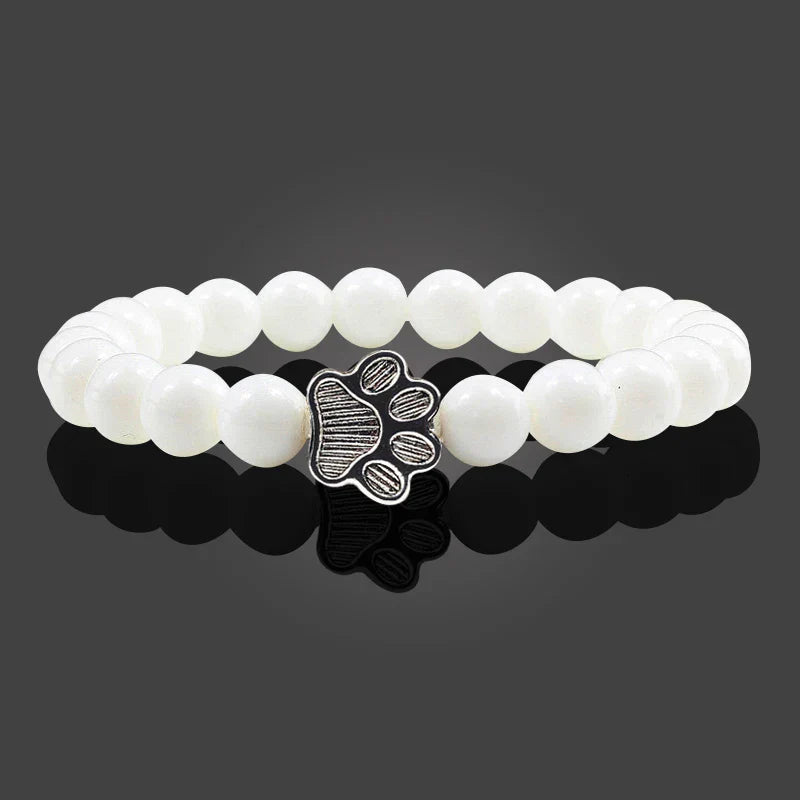 Paw Print - Handcrafted Crystal Bracelet