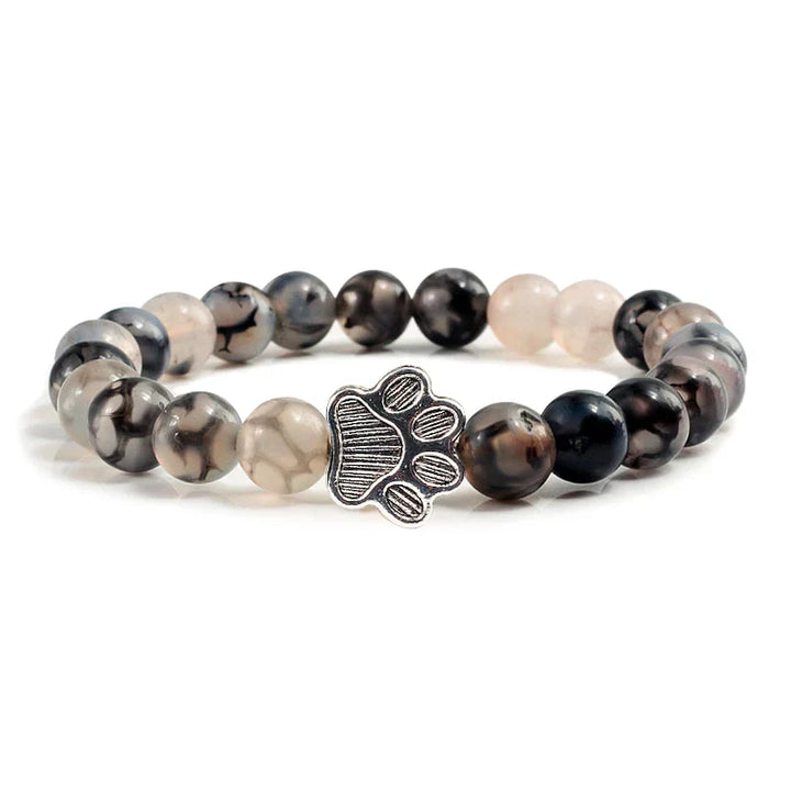 Paw Print - Handcrafted Crystal Bracelet