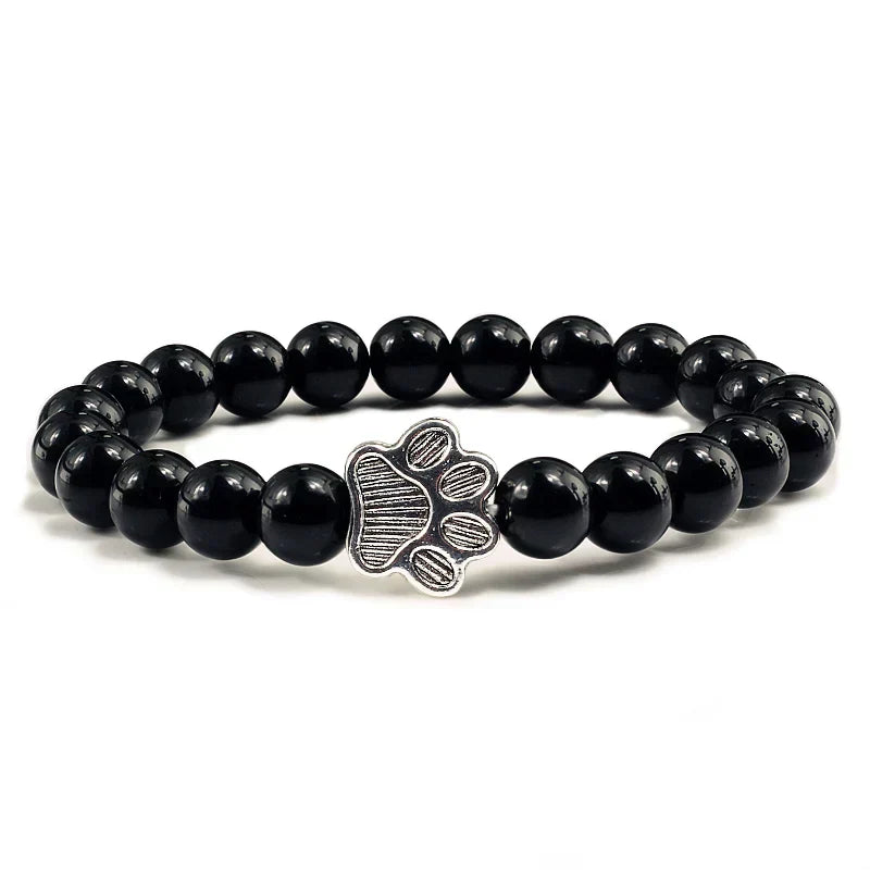 Paw Print - Handcrafted Crystal Bracelet