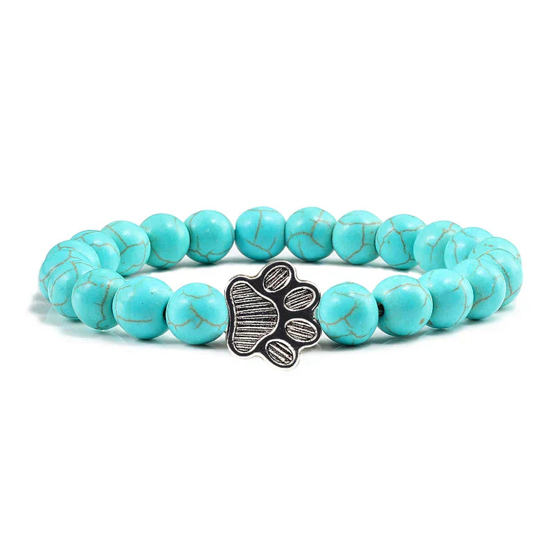 Paw Print - Handcrafted Crystal Bracelet