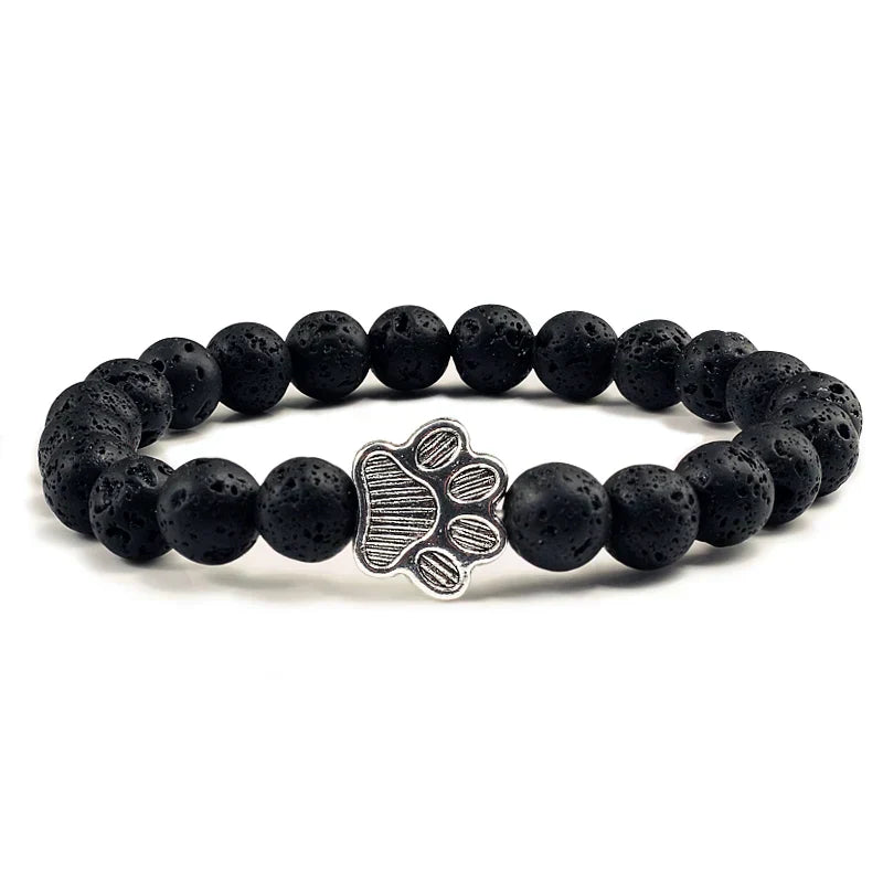 Paw Print - Handcrafted Crystal Bracelet