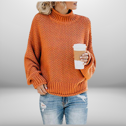 Braelyn | Pullover with High Collar