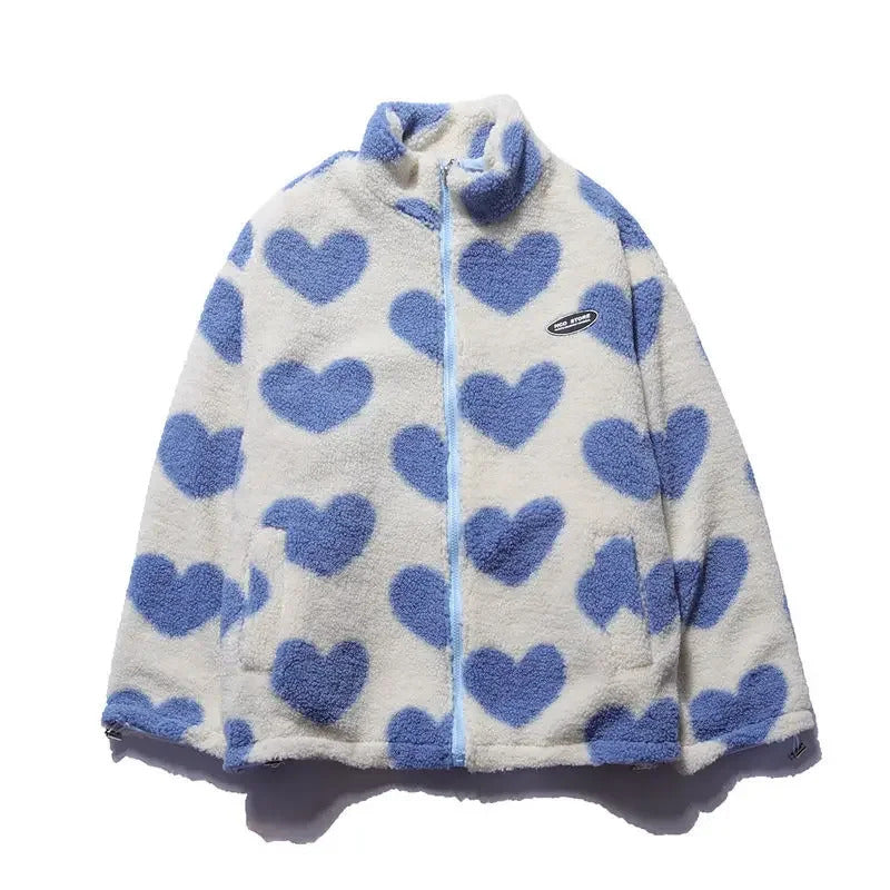 Cozy Heart Fleece Jacket