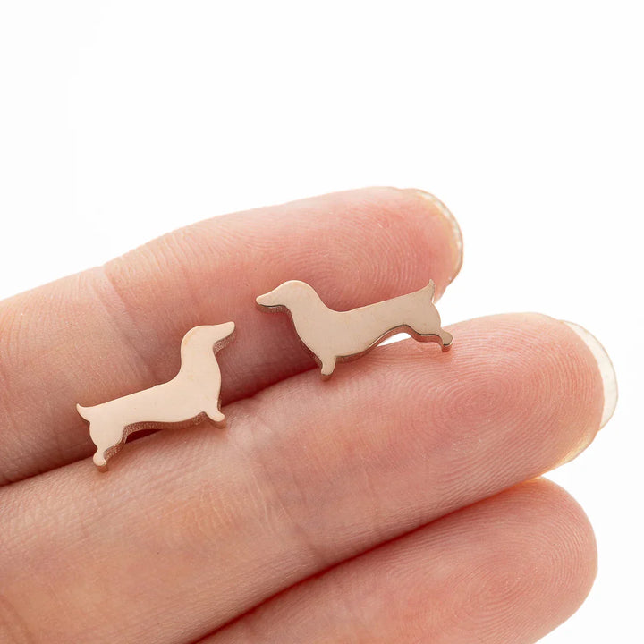 Dachshund - Charming Minimalist Earrings