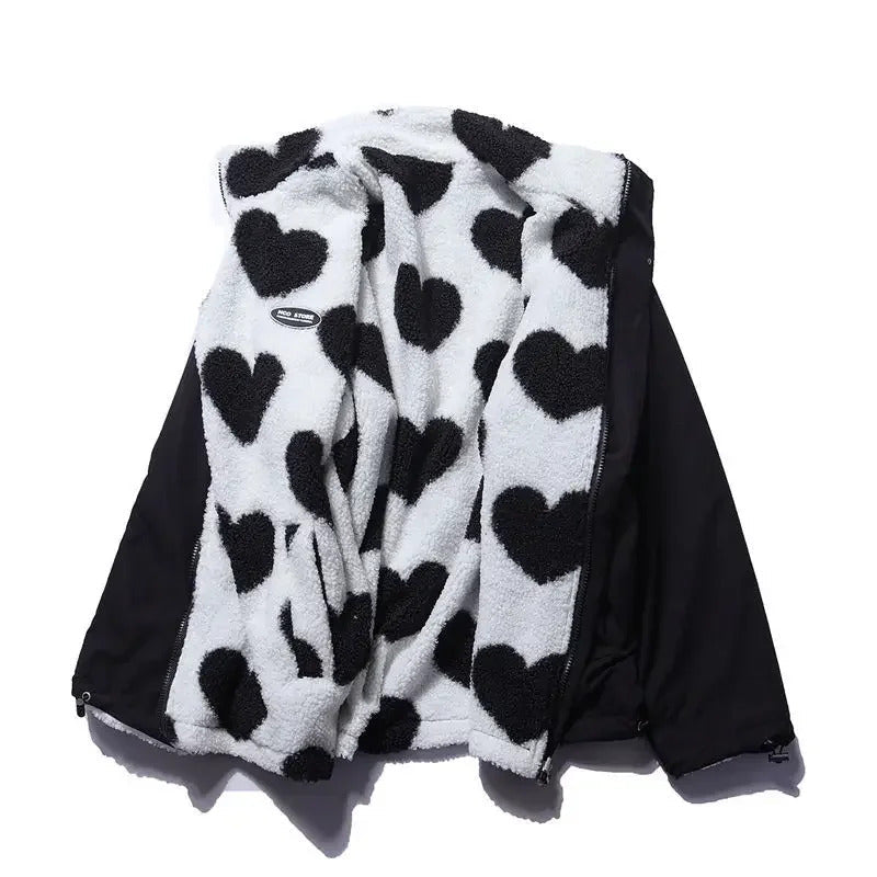 Cozy Heart Fleece Jacket