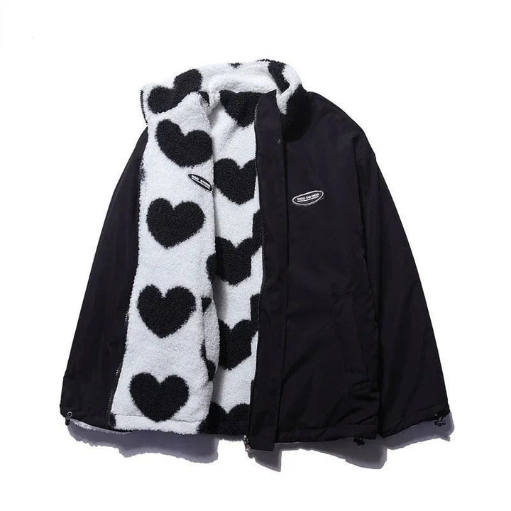 Cozy Heart Fleece Jacket