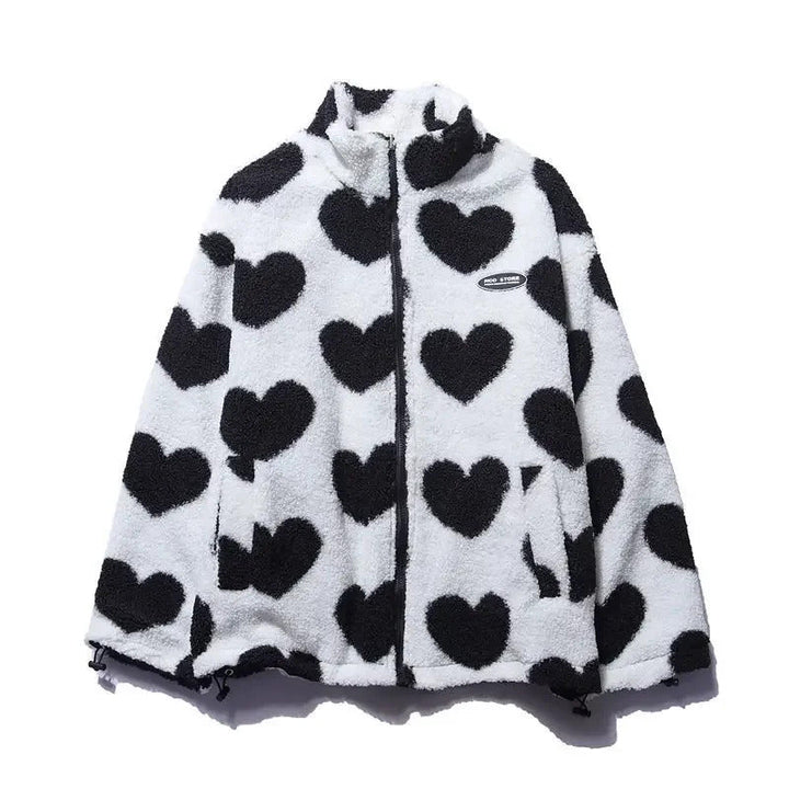 Cozy Heart Fleece Jacket