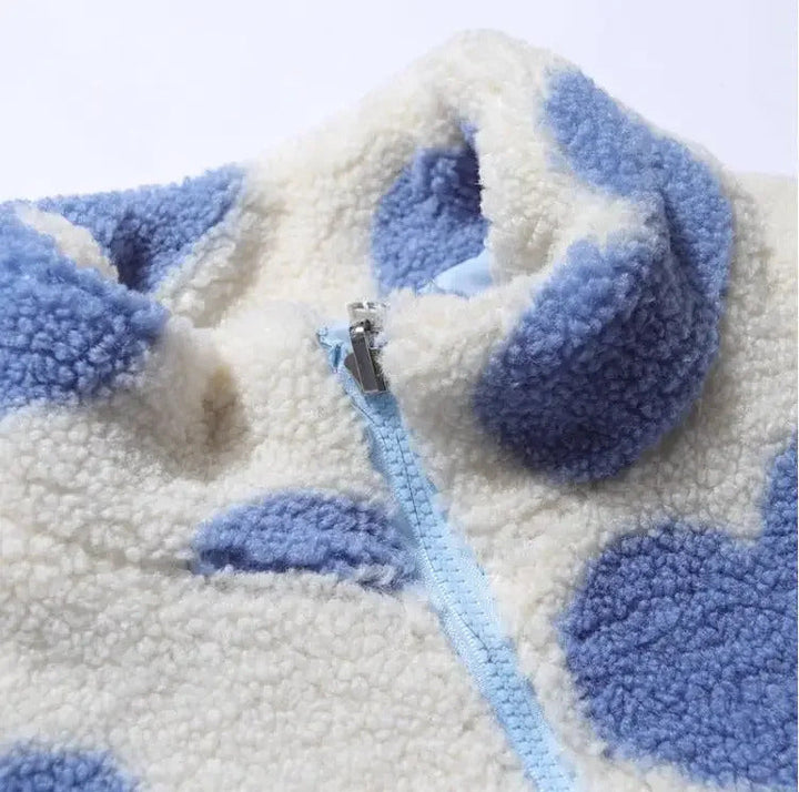 Cozy Heart Fleece Jacket
