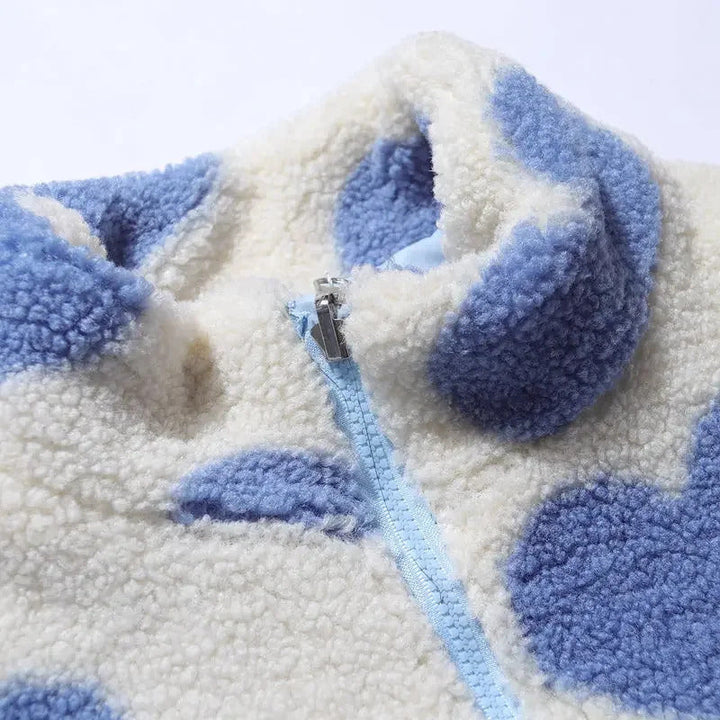 Cozy Heart Fleece Jacket