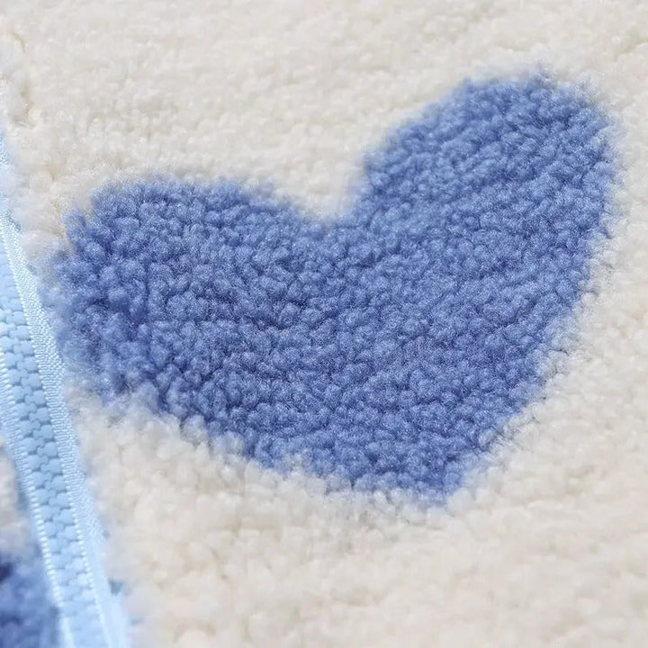 Cozy Heart Fleece Jacket