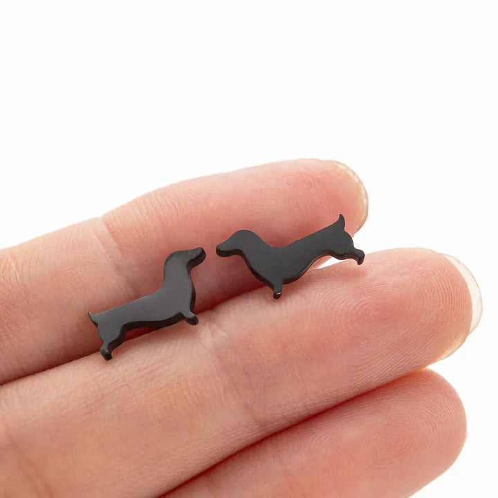 Dachshund - Charming Minimalist Earrings