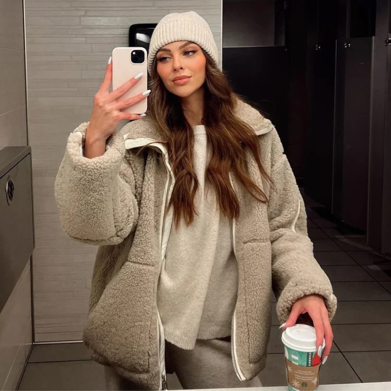 Hailey | Soft Teddy Coat