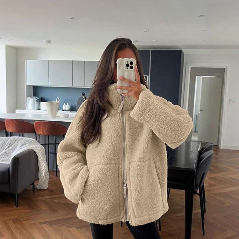 Hailey | Soft Teddy Coat