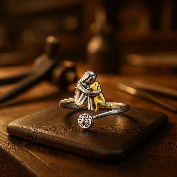 Silver Paws - Heartfelt Dog Ring