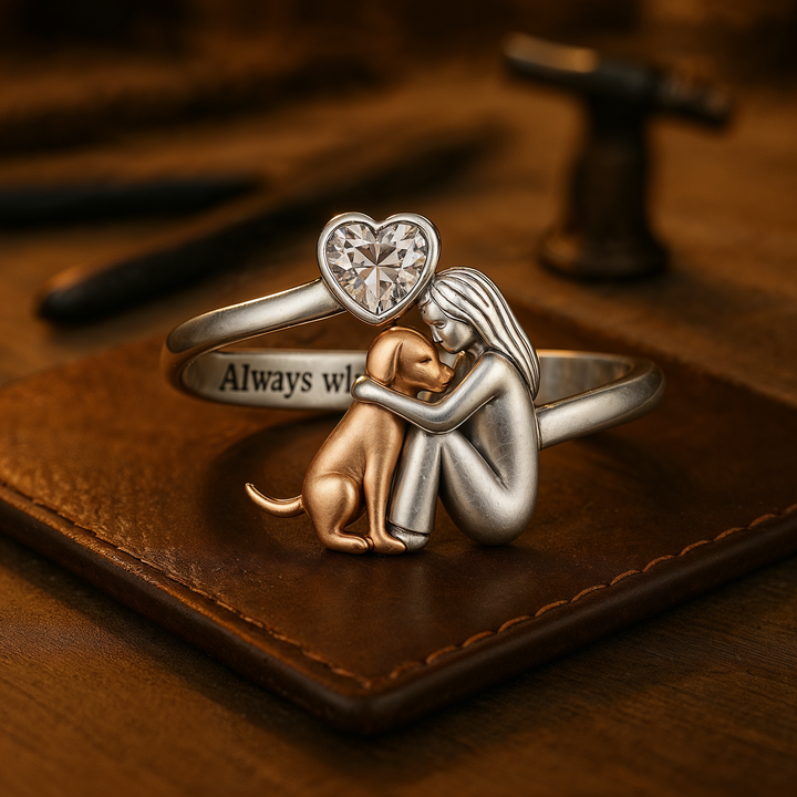 Heartfelt - Adjustable Dog Love Ring